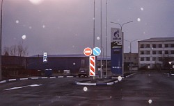 Обустройство дорожными знаками АГНКС-1 ГАЗПРОМ. г.Железноводск, п.Иноземцево.
